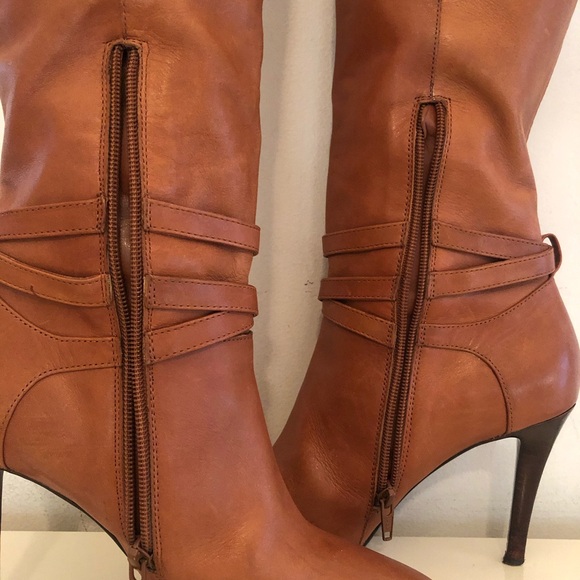 👢Ralph Lauren Tall Leather Dress Boots - Picture 12 of 14